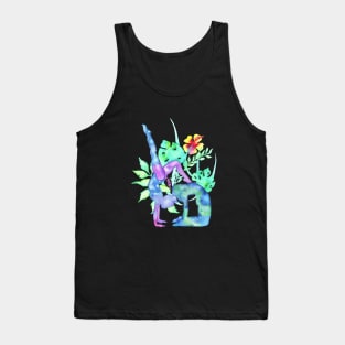 Acro Yoga Flora Girls Tank Top